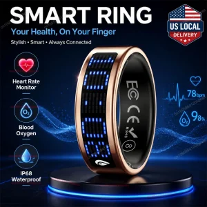 Smart Ring with LED Display Screen