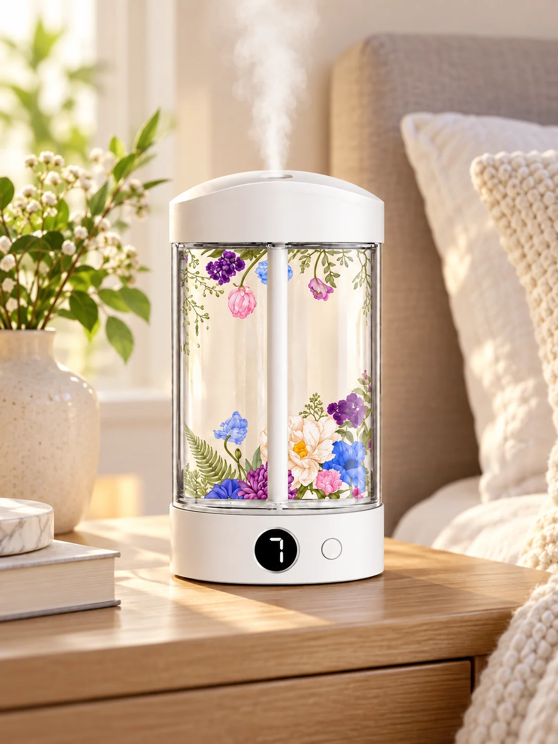 Mini Desktop Humidifier with Digital Display - Image 8