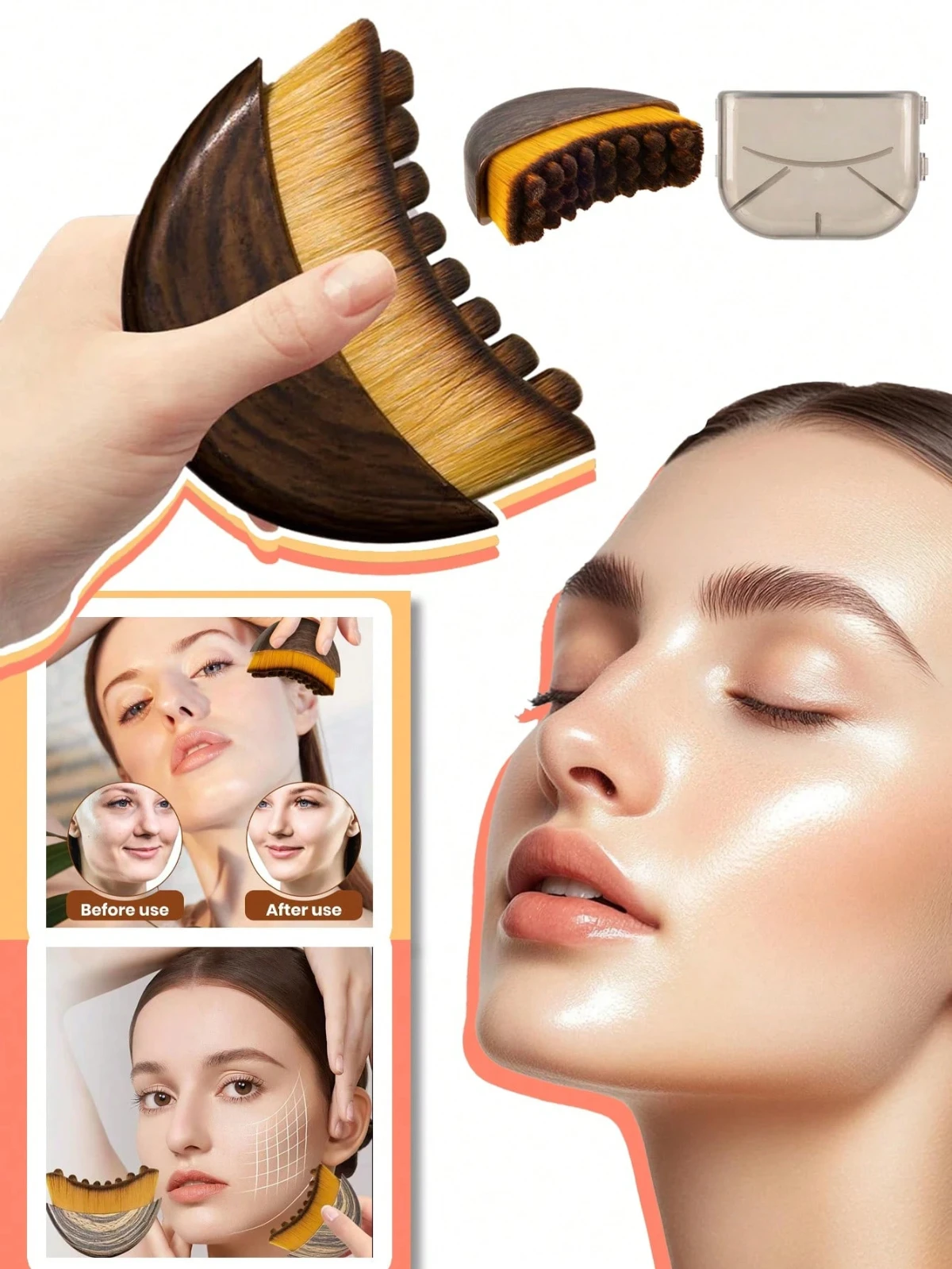 Lymphatic Contour Face Brush - Image 6
