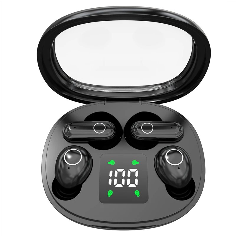 2in1 Wireless Bluetooth Earbuds, Mini Invisible Sleep and Sports Earphones, - Image 7