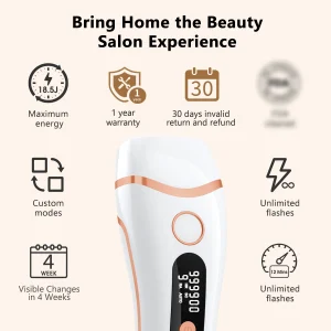 Epilator 999000 Flashes, Laser Hair Removal. - Thumbnail Image 2