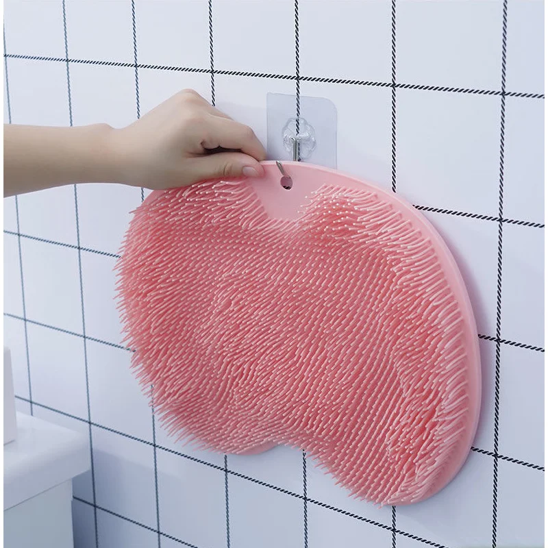 Exfoliating Foot Brush and Back Scrubber Anti-Slip Suction Cup - Image 4