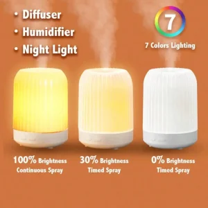 250ml Ultrasonic Essential Oil Diffuser - Thumbnail Image 6