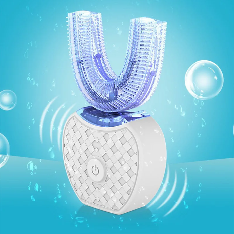 U-Shaped Electric Toothbrush with Automatic LED Teeth Whitening Kit - Image 6