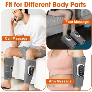 Wireless 360° Air Pressure Heating Calf Massager - Thumbnail Image 6