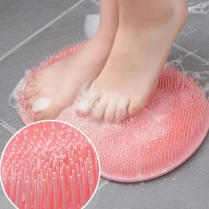 Exfoliating Foot Brush and Back Scrubber Anti-Slip Suction Cup