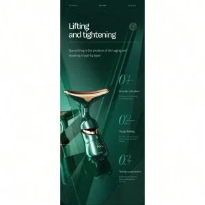 Multifunctional Electric Massage Intake Device For Facial Cleansing, Excretion and Firming Care - Thumbnail Image 8