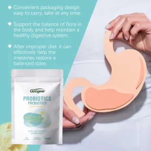 Probiotics & Prebiotics - 30 capsules - Thumbnail Image 4