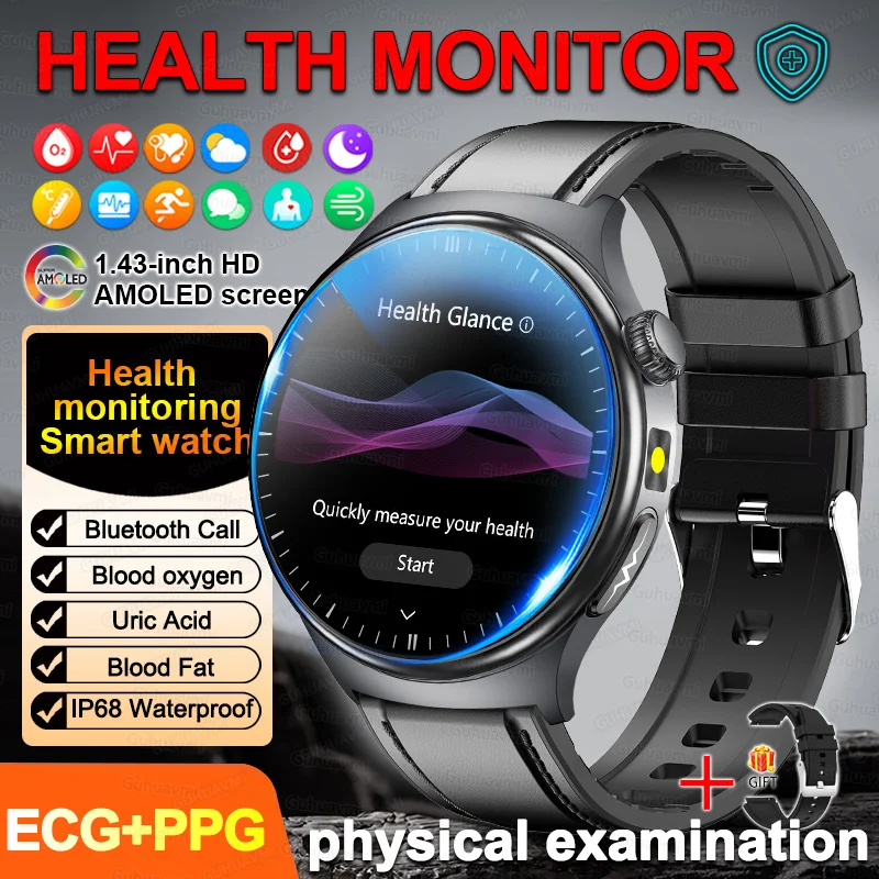 Accurate ECG Smart Watch Heart Health Analysis - Image 12