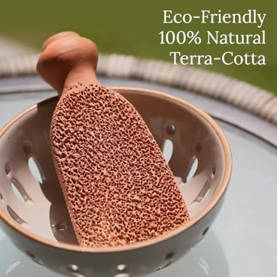 Pumice Stone for Feet. Made of Natural Terra-Cotta - Image 5