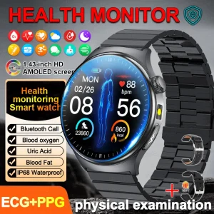 Accurate ECG Smart Watch Heart Health Analysis - Thumbnail Image 7
