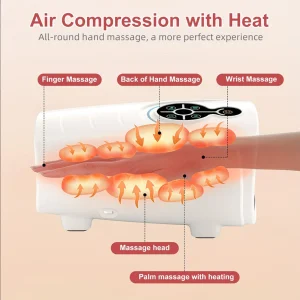 Cordless Heated Hand Massager, - Thumbnail Image 8