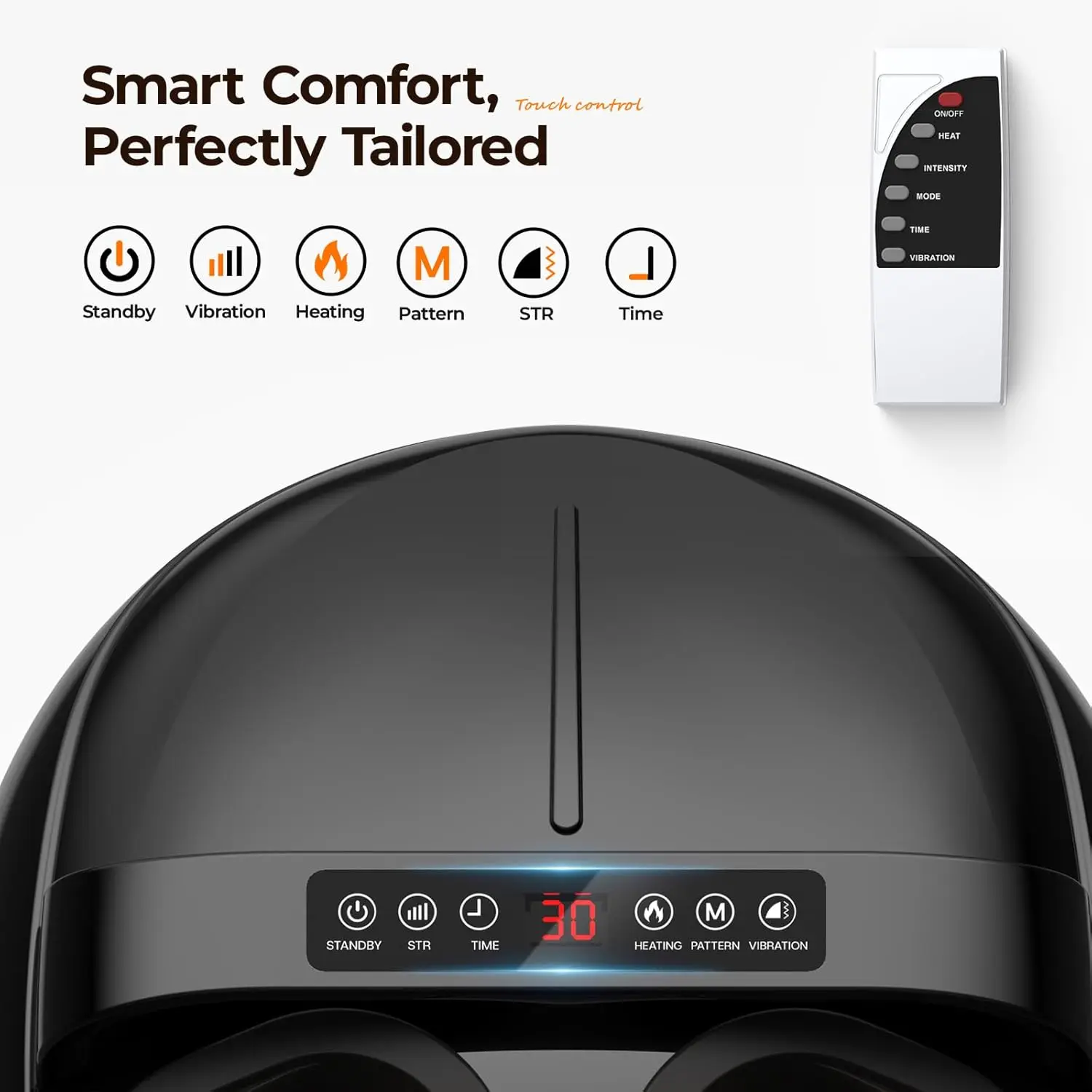 Shiatsu Foot Massager Machine with Deep Kneading Heat - Image 3