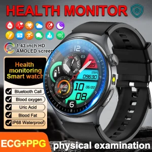 Accurate ECG Smart Watch Heart Health Analysis - Thumbnail Image 8