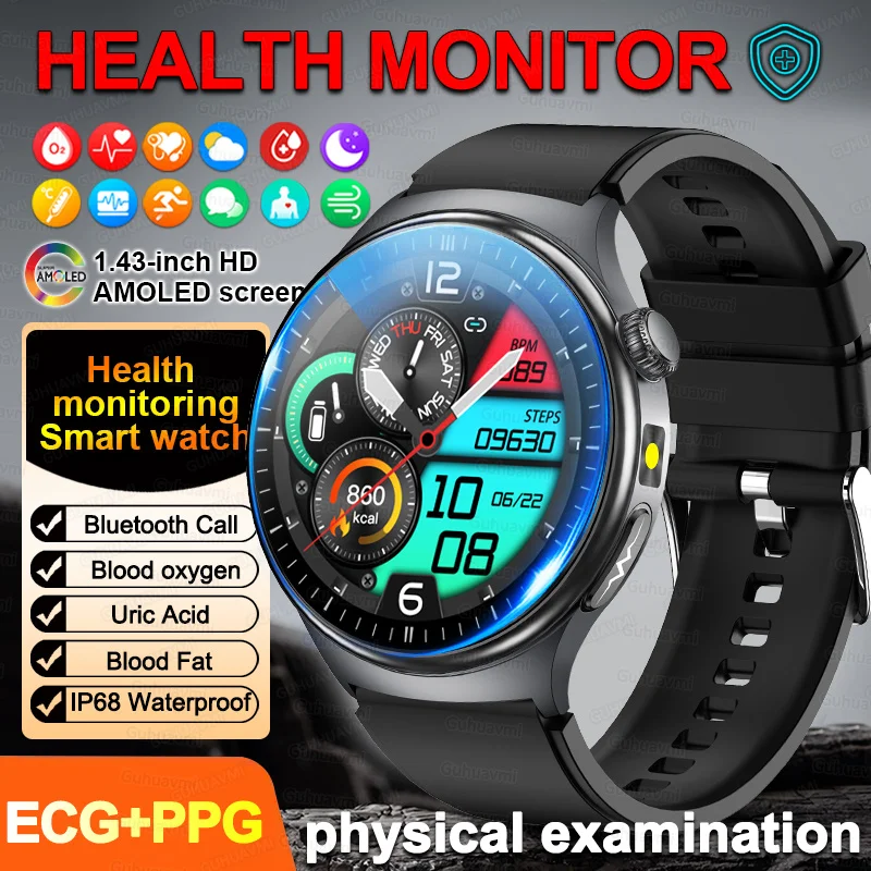 Accurate ECG Smart Watch Heart Health Analysis - Image 8
