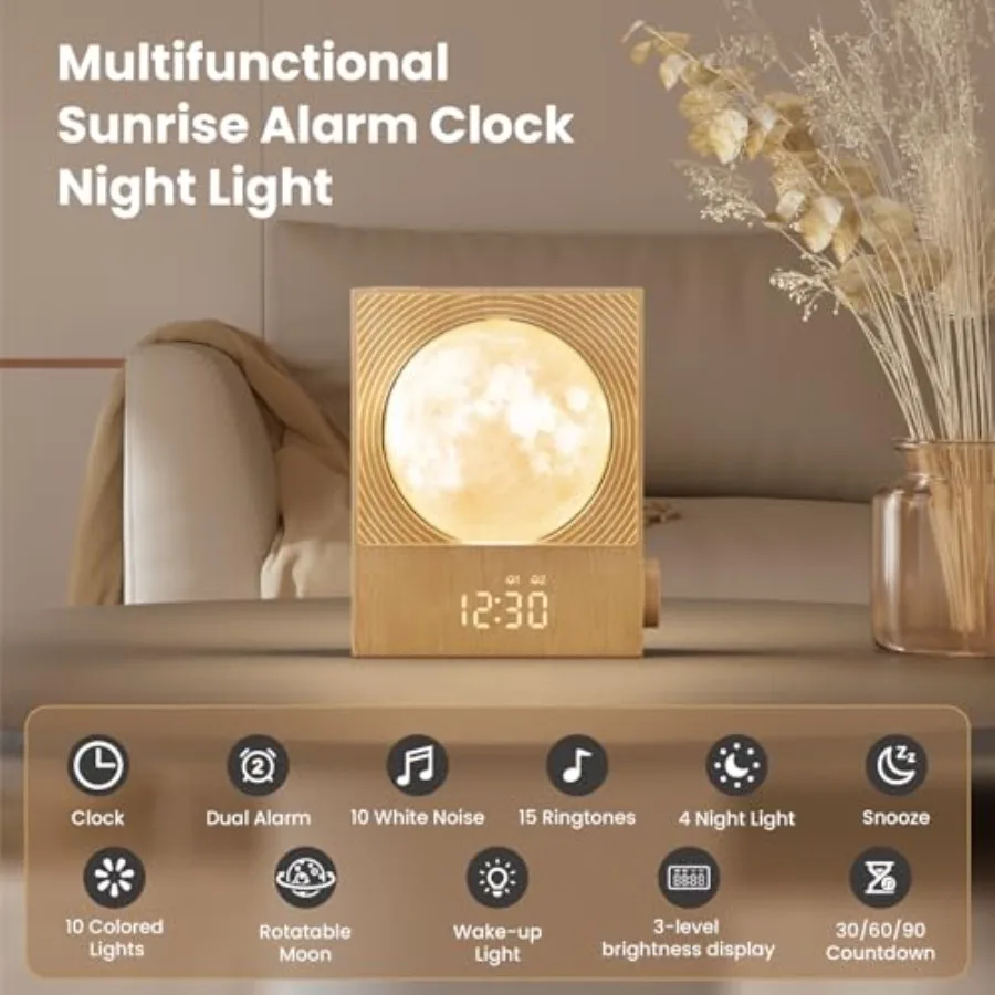 Sunrise Alarm Clocks for Heavy Sleepers - Image 2