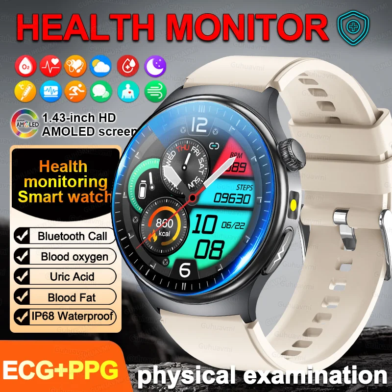 Accurate ECG Smart Watch Heart Health Analysis - Image 9