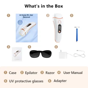 Epilator 999000 Flashes, Laser Hair Removal. - Thumbnail Image 6