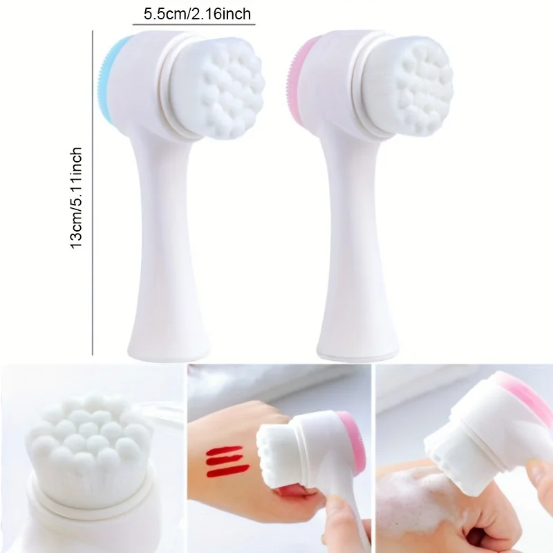Silica Gel Facial Brush - Image 2