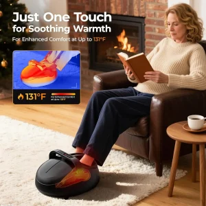 Shiatsu Foot Massager Machine with Deep Kneading Heat - Thumbnail Image 2