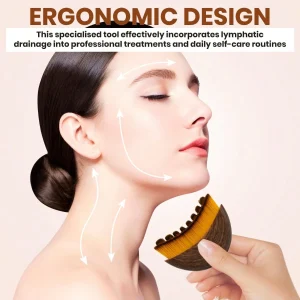 Lymphatic Contour Face Brush - Thumbnail Image 4