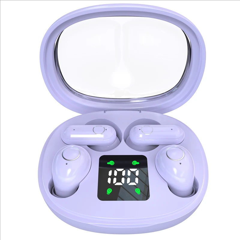 2in1 Wireless Bluetooth Earbuds, Mini Invisible Sleep and Sports Earphones, - Image 8