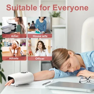 Cordless Heated Hand Massager, - Thumbnail Image 7