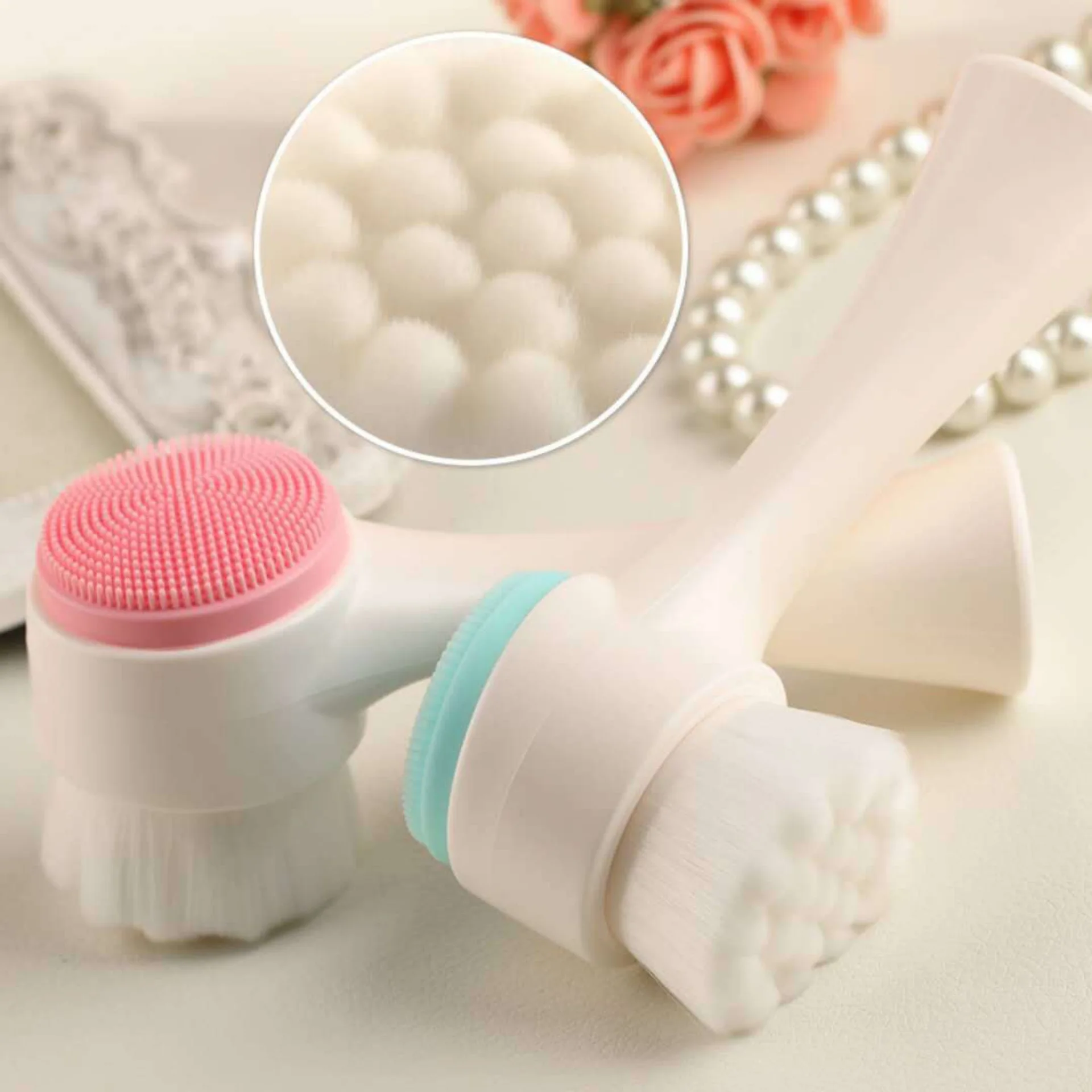 Silica Gel Facial Brush - Image 3