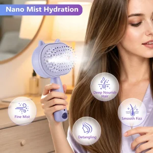 Electric Water Spray Massage Comb - Thumbnail Image 3