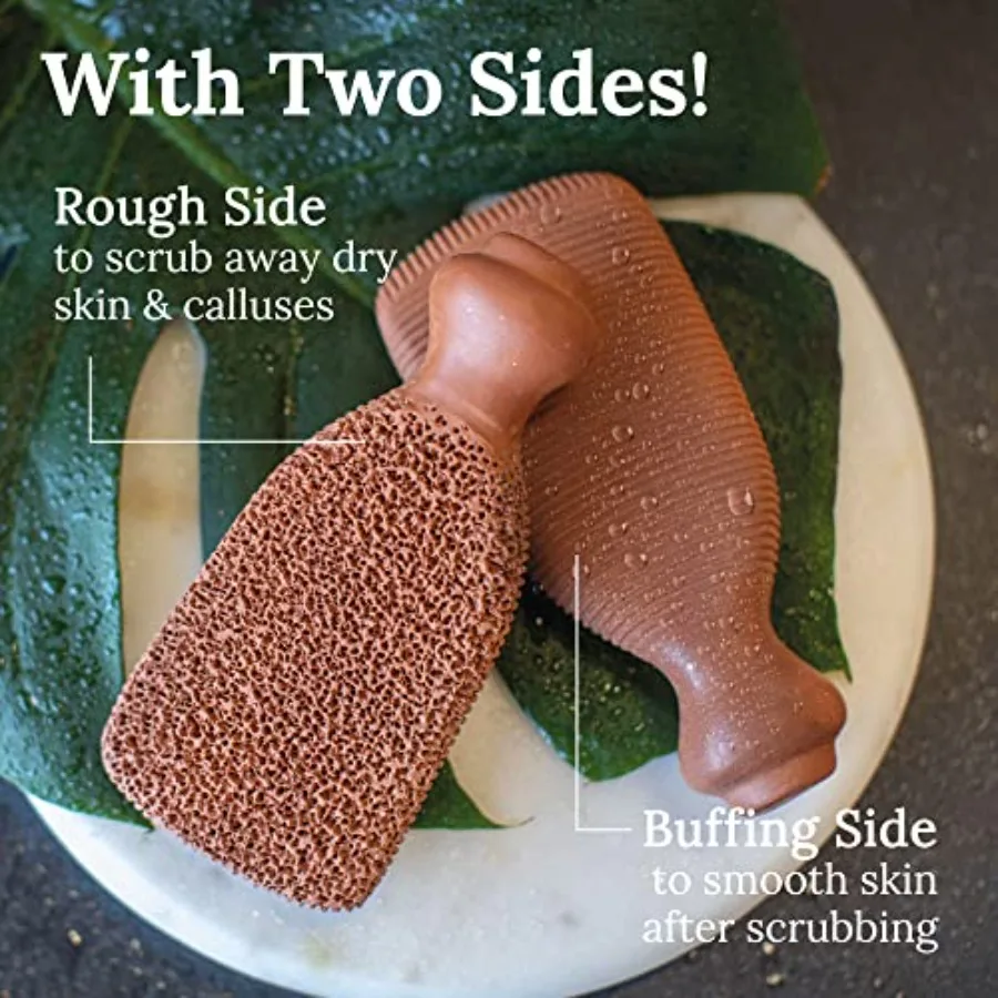 Pumice Stone for Feet. Made of Natural Terra-Cotta - Image 3