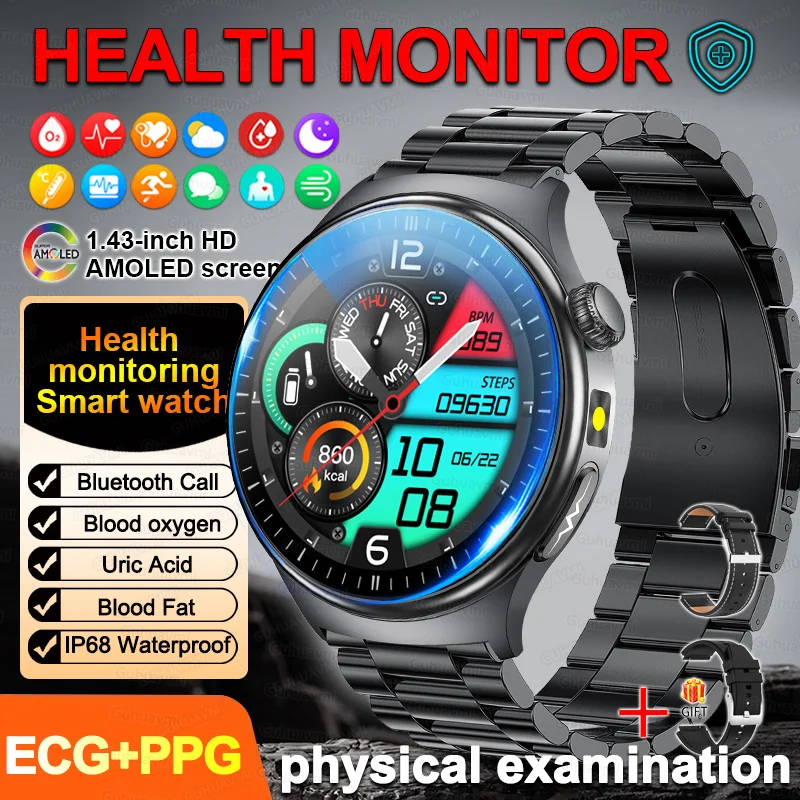 Accurate ECG Smart Watch Heart Health Analysis - Image 15
