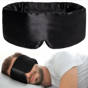 100% Mulberry Silk Sleeping, Light Blocking Eyemask - Thumbnail Image 7