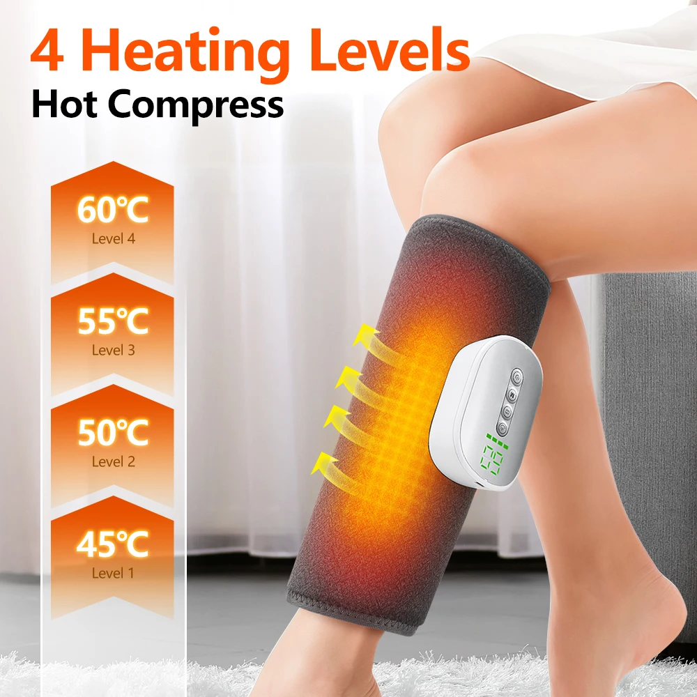 Wireless 360° Air Pressure Heating Calf Massager - Image 8