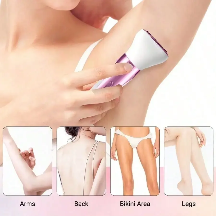 5-In-1 Rechargeable Cordless Electric Shaver For Women - Image 6