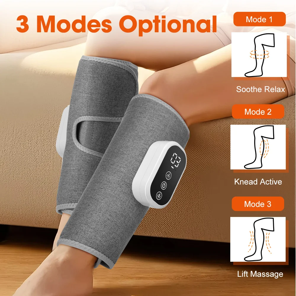 Wireless 360° Air Pressure Heating Calf Massager - Image 1