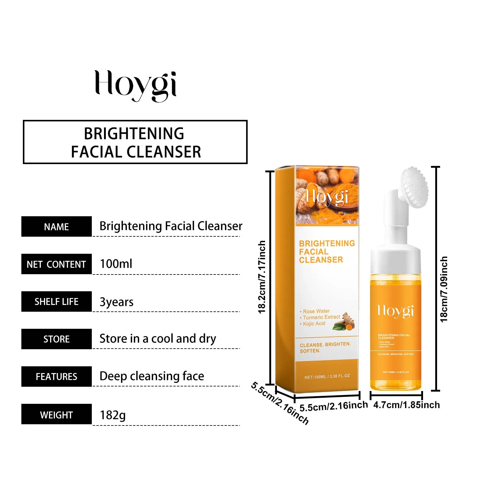 2-in-1 Turmeric Brightening Cleanser - Image 7