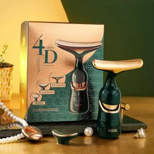 Multifunctional Electric Massage Intake Device For Facial Cleansing, Excretion and Firming Care - Thumbnail Image 2