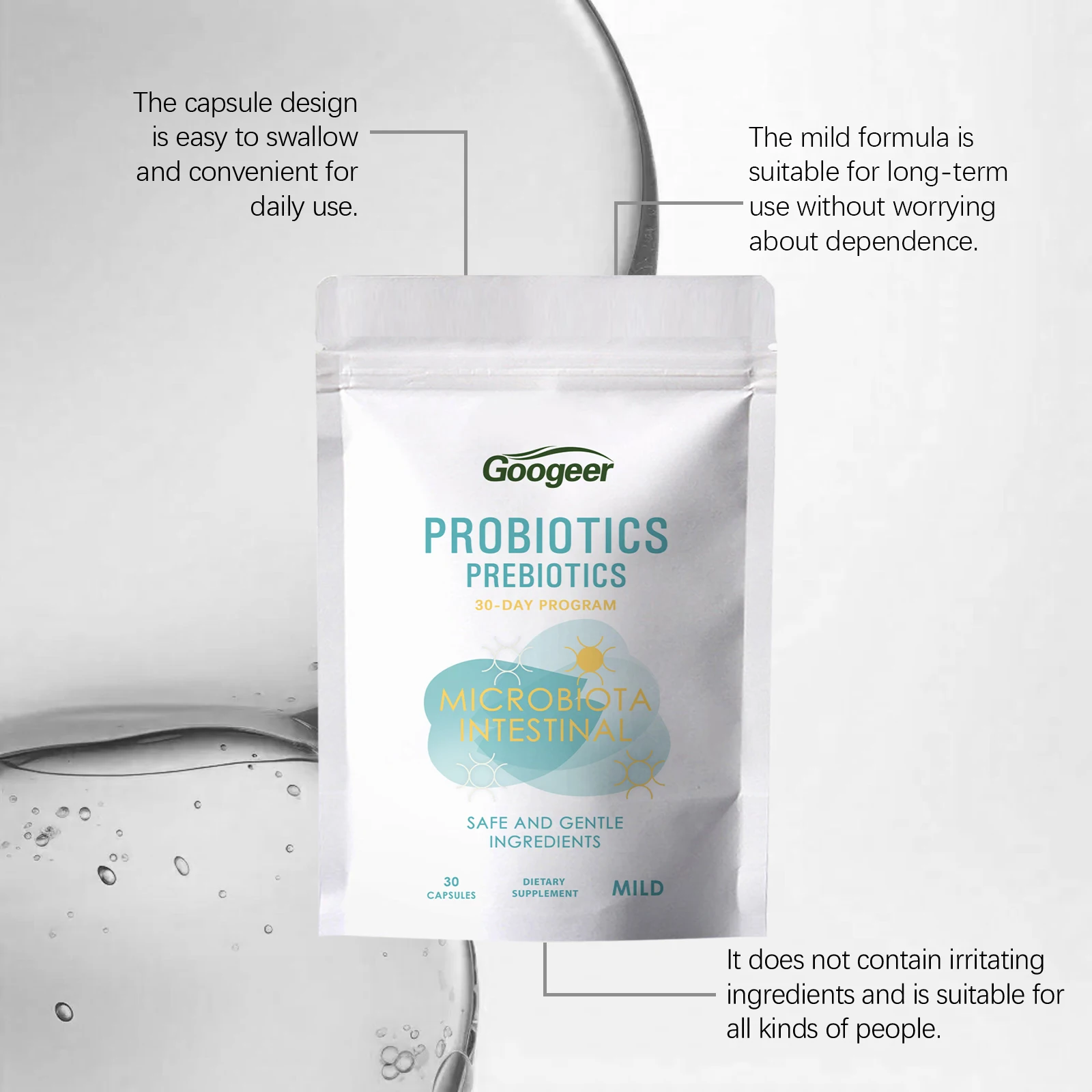 Probiotics & Prebiotics - 30 capsules - Image 5