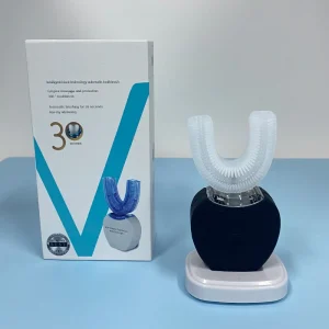 U-Shaped Electric Toothbrush with Automatic LED Teeth Whitening Kit - Thumbnail Image 4