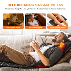 Full Body Massage Mat with Detachable Neck Massager - Thumbnail Image 6