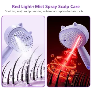 Electric Water Spray Massage Comb - Thumbnail Image 5