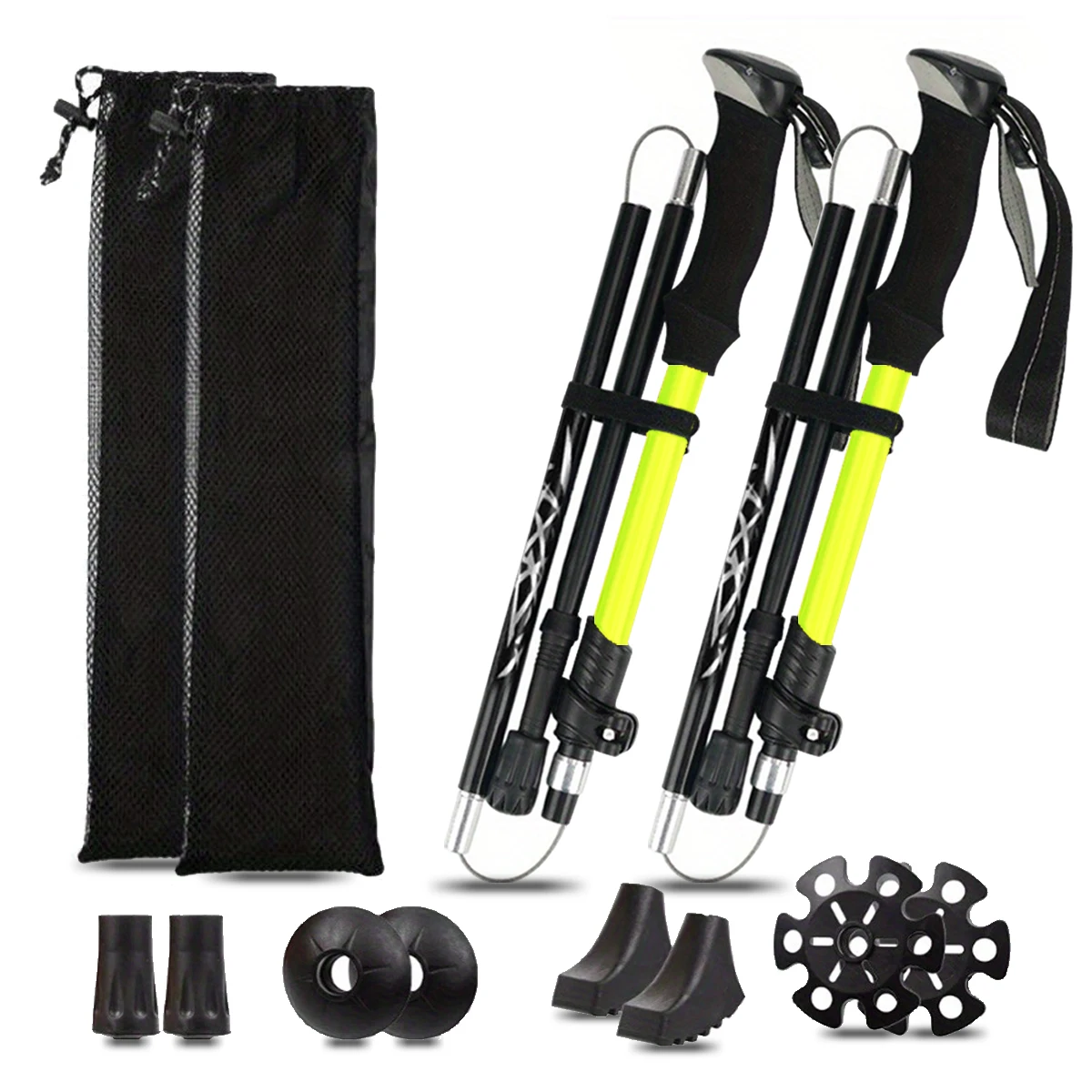 Ultralight Aluminum Alloy Folding Trekking Pole - Image 6