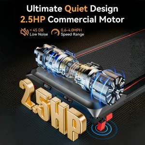 Under Desk Walking Pad, - Thumbnail Image 5