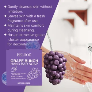 Grape Bunch Hand Bar Soap - Thumbnail Image 7