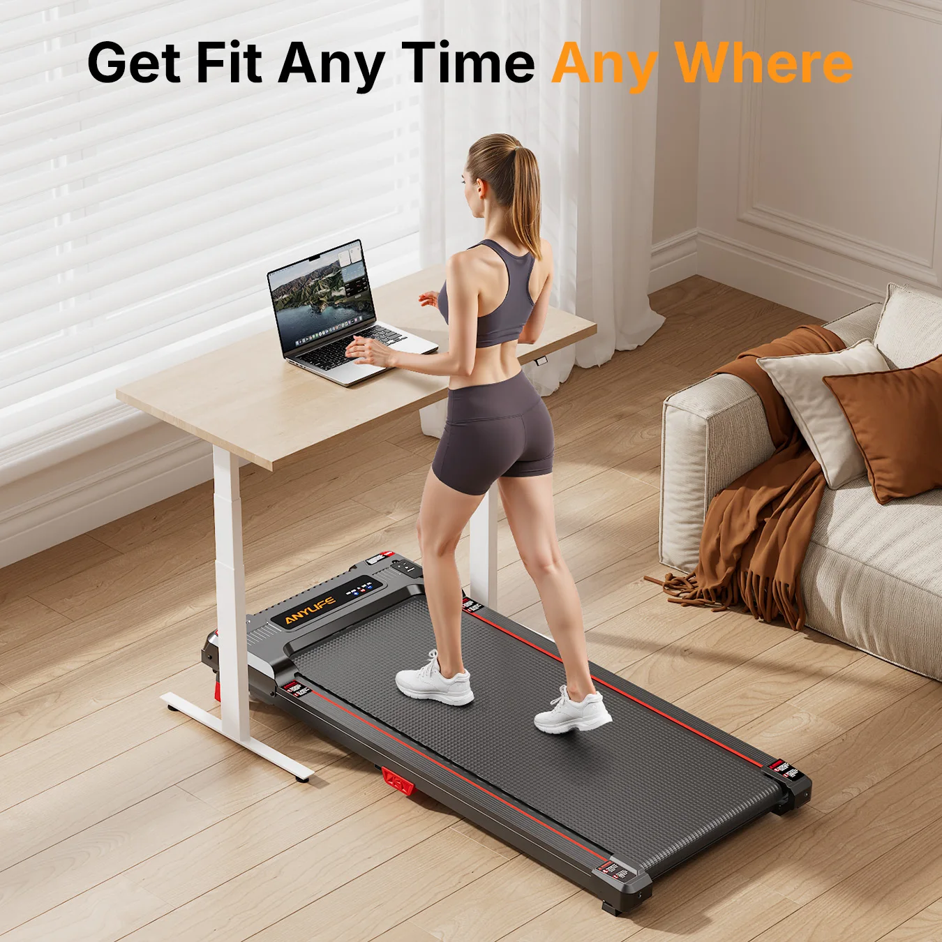 AnyLife 480D-A Treadmill Walking Pad - Image 3