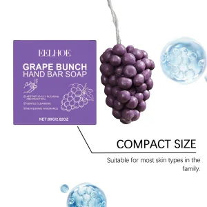Grape Bunch Hand Bar Soap - Thumbnail Image 2