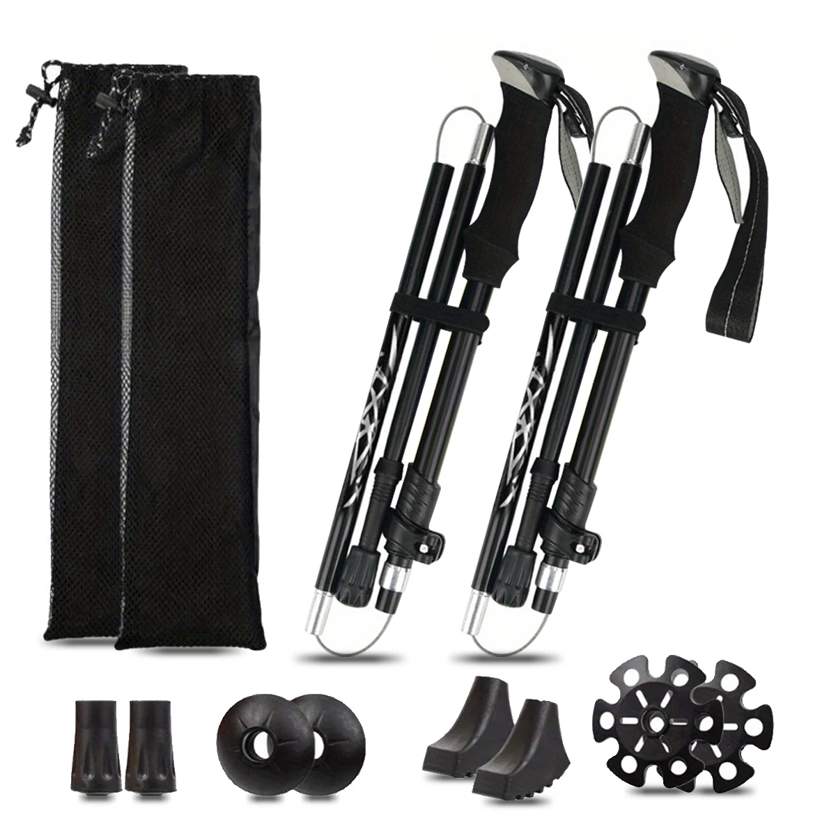 Ultralight Aluminum Alloy Folding Trekking Pole - Image 5