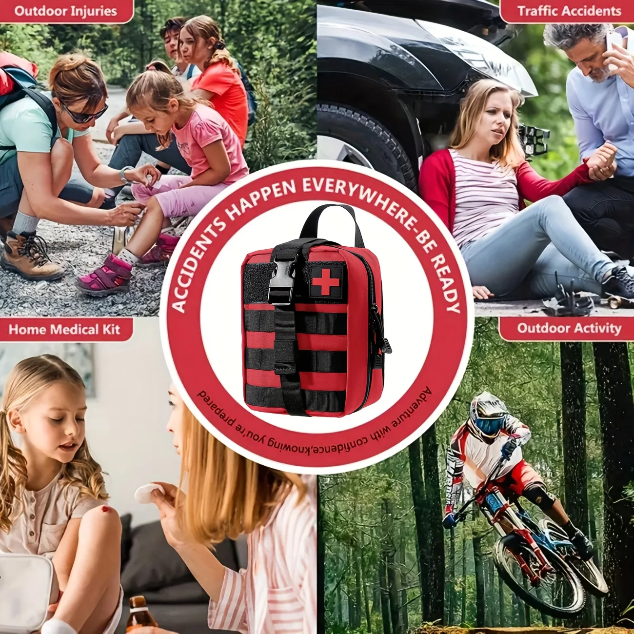 150pcs Universal First Aid Kit - Image 2