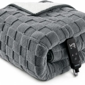 Electric Heated, Weighted Blanket Throw - Thumbnail Image 8