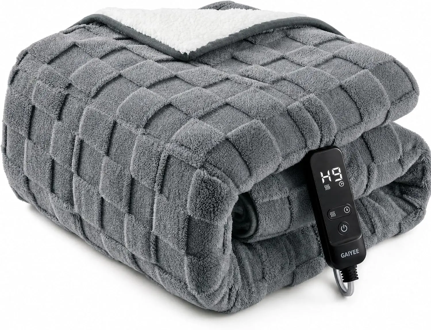 Electric Heated, Weighted Blanket Throw - Image 8